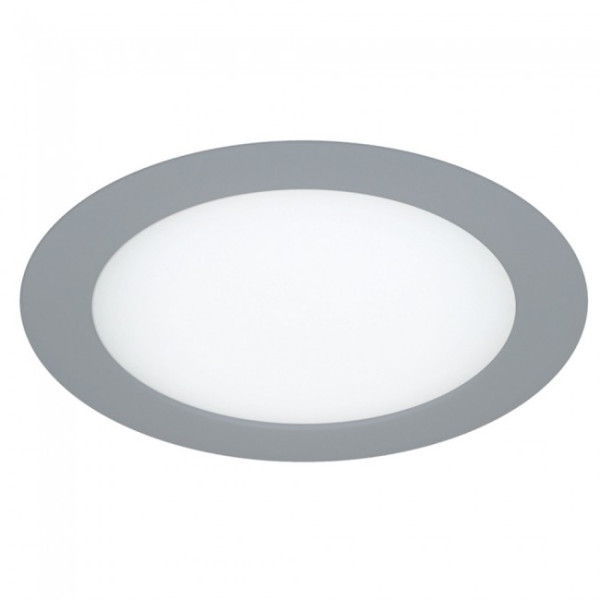 Pack 2 Downlights levou cinza redondo (18W) M 2