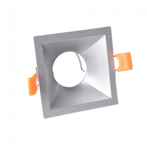 Empotrable Confort Cuadrado (plateado) H