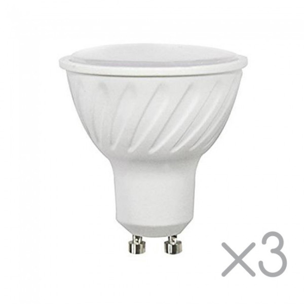 Pacote 3 lâmpadas LED GU10 6.2 W (luz fria) M 2