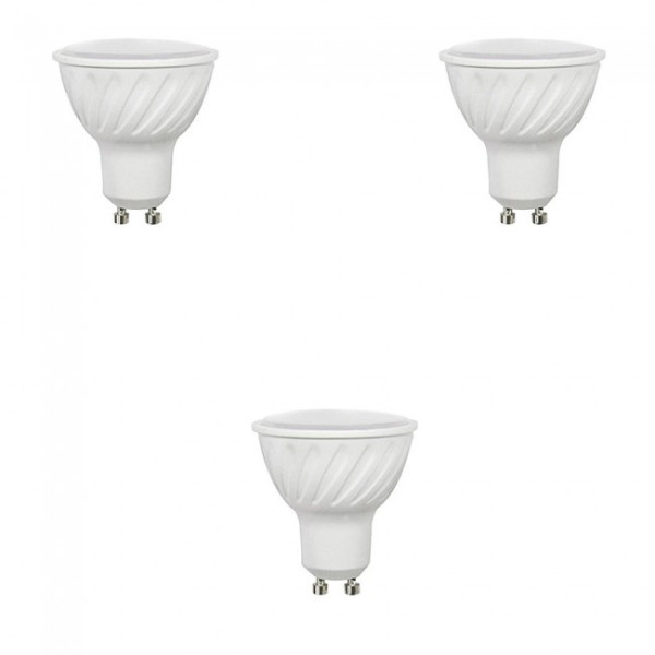 Pack 3 Bombillas LED GU10 6.2 W (Luz fría) M 3