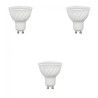 Pacote 3 lâmpadas LED GU10 6.2 W (luz fria) 3