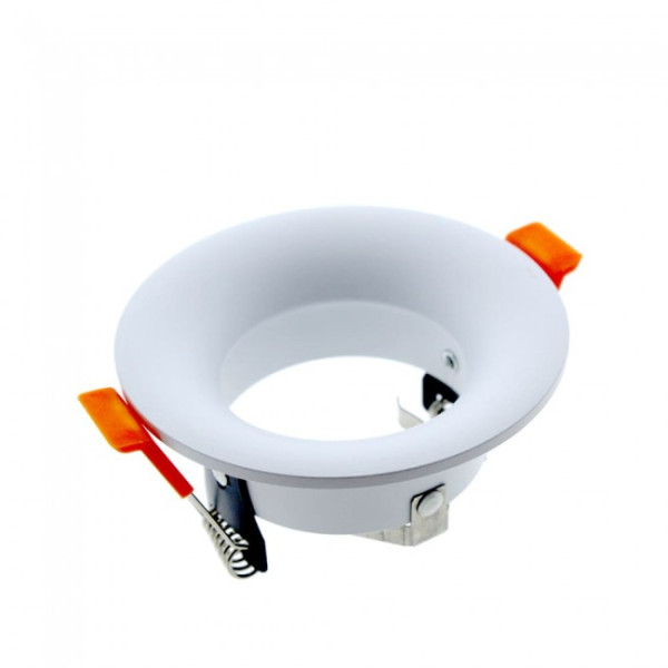 Aro empotrable Basic II redondo blanco M 4