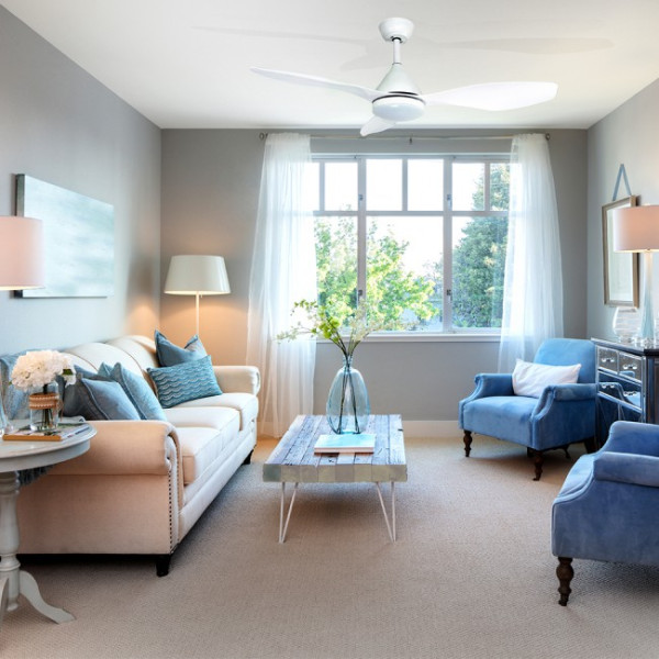 Ventilador LED Top Branco (20W) M 3