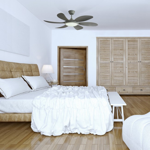 Ventilador LED Mary Plata (24W) M 3