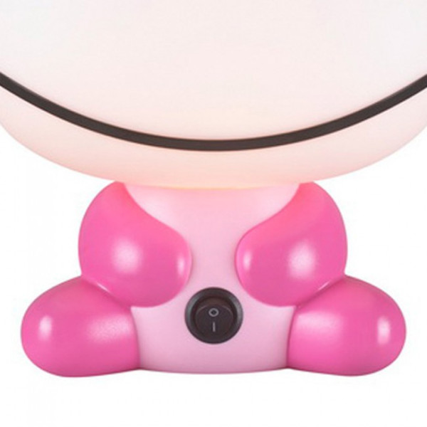 Candeeiro de crianças rodeada sapo rosa M 5