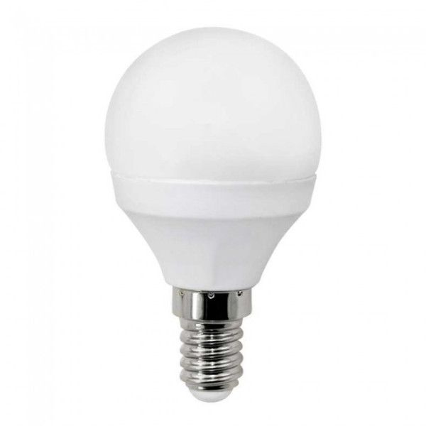 Bombilla LED Esférica E14 Luz Fría (6W) D