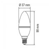 Bombilla LED Vela E14 luz neutra (6W) 3