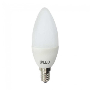 Lâmpada LED Candela E14 luz neutra (5.2W) H