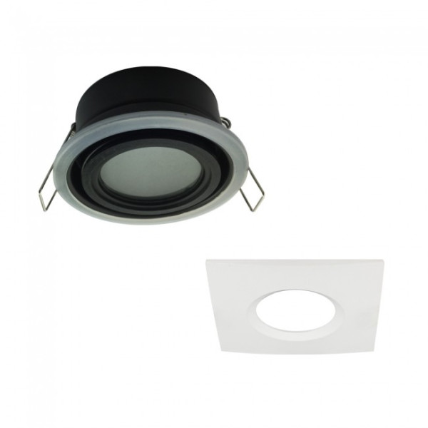 Luz embutida para exterior Lutar (quadrada) M 2