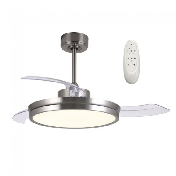 Ventilador LED con aspas plegables Brando II (48W) M 2