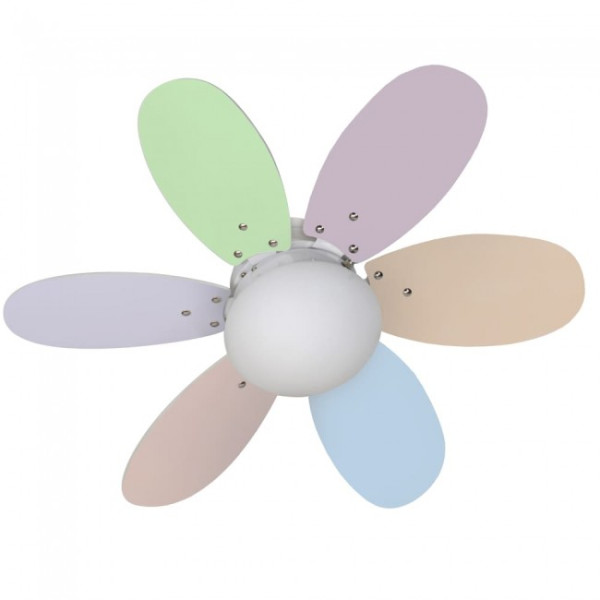 Ventilador com luz Tauro Multicolor M 5