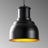 Lámpara colgante Harvey 25 Negro 4