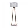 Lámpara de pie Nacor Gris 1