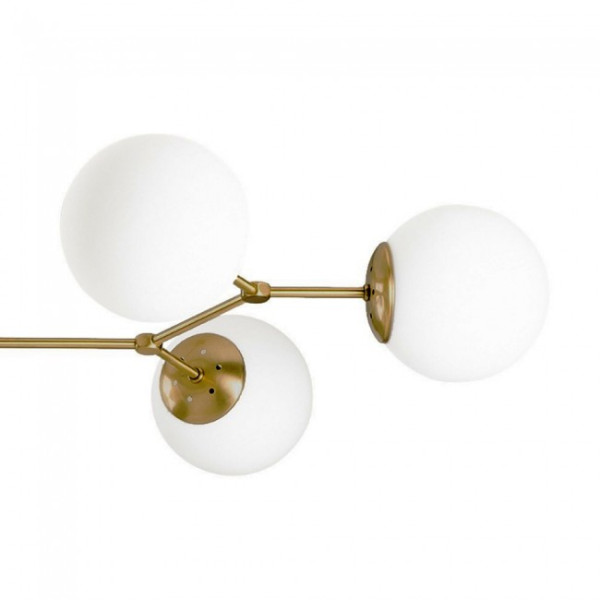 Lâmpada de teto Mulen Dourado (6 luzes) M 3