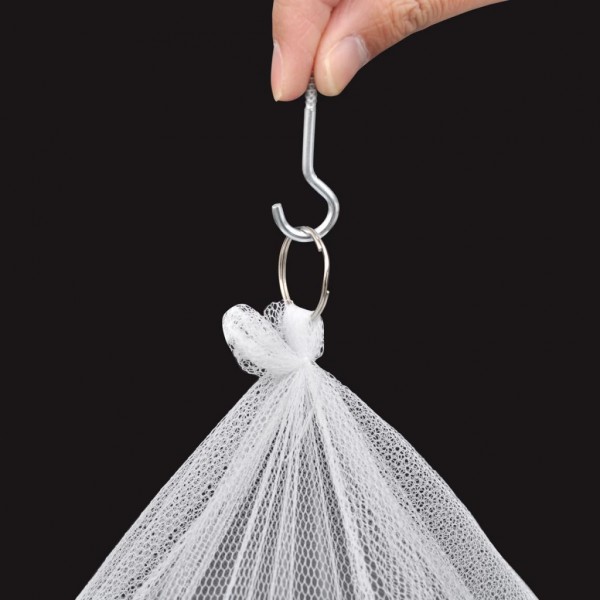 Mosquiteiro 2 pcs redondo 56x325x230 cm M 2