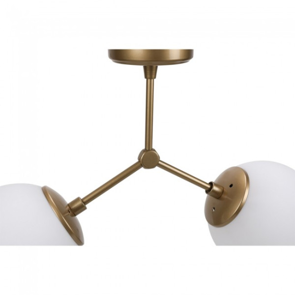 Plafón de techo Mulen Latón (2 luces) M 5