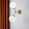 Aplique de pared Mulen Oro (2 luces) 4