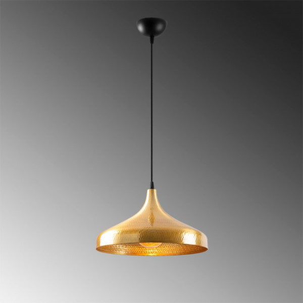 Lâmpada de pingente Asney 36 Ouro M 5