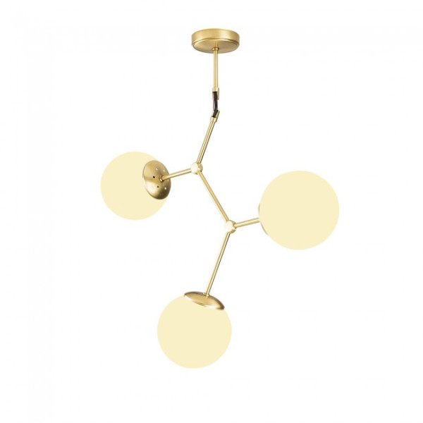 Lâmpada de teto Mulen Oro (3 luzes) M 5