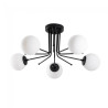 Plafón de techo Marga Negro (5 luces) 1