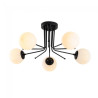 Plafón de techo Marga Negro (5 luces) 5