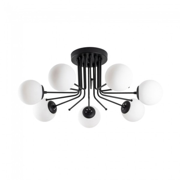 Plafón de techo Marga Negro (7 luces) M 2