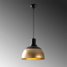 Lâmpada pendente Momo 30 Vintage/Negro 4