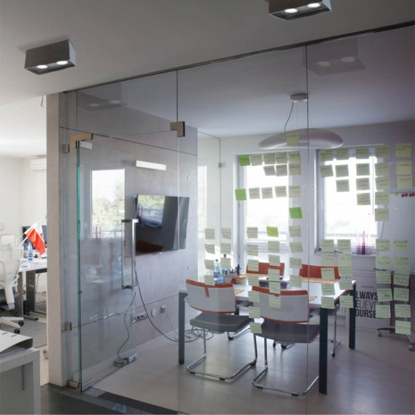 Foco de superficie Classic Negro (2 luces) M 3