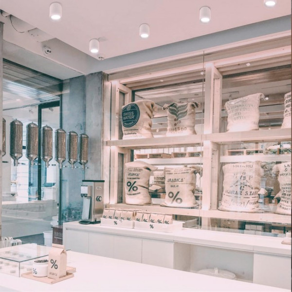 Foco de superfície para banhos Lutar Blanco M 3