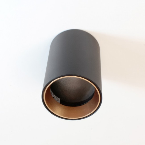 Foco de superficie Basic II Negro M 5