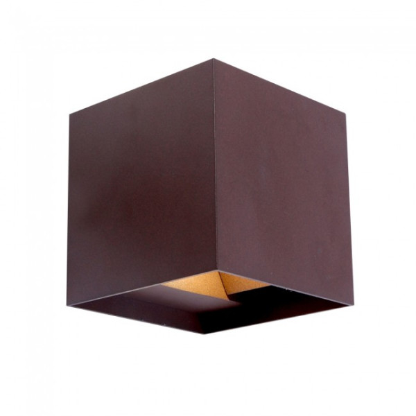 Aplique LED de exterior Leva Óxido (2x5W - 4000K) D