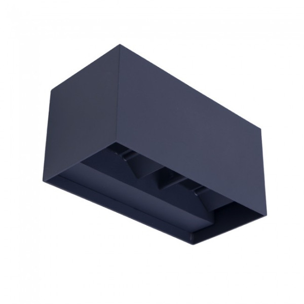 Leva II Antracita exterior LED Aplicável (4x5W) M 2