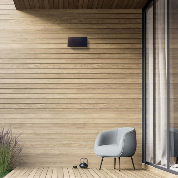 Leva II Antracita exterior LED Aplicável (4x5W) M 3