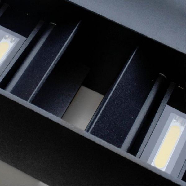 Aplique LED de exterior Leva II Antracita (4x5W) M 5