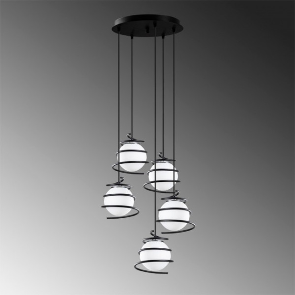 Luminária pendente Galene (5 luzes) M 5