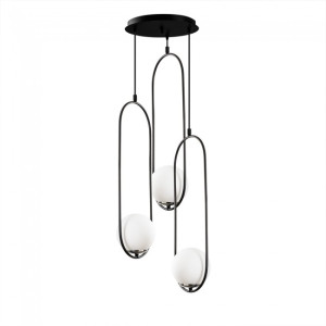 Lâmpada pendente Garet (3 luzes) H