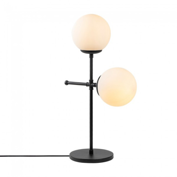 Lámpara de mesa Garet Negro (2 luces) M 3