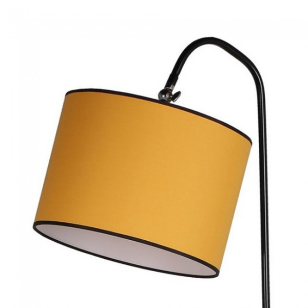 Lâmpada de pé com mesa Colbert Mostarda M 5