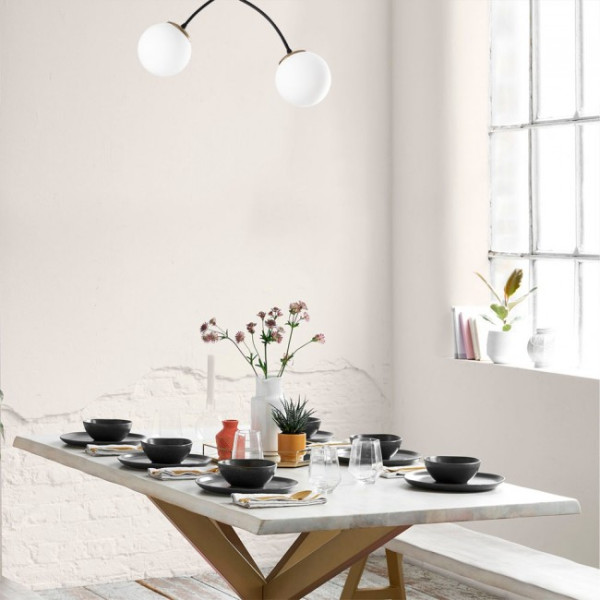 Plafón de techo Mosoma (2 luces) M 3