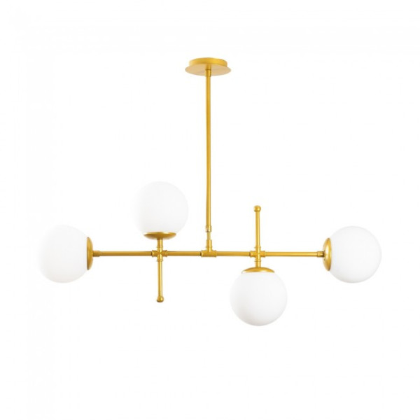 Lâmpada de teto Garet Ouro (4 luzes) M 2