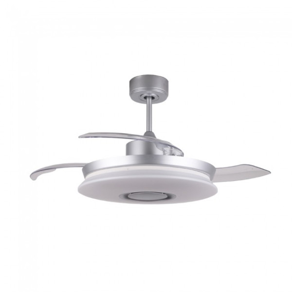 Ventilador LED com alto-falante Cosmo RGB CCT (35W) M 2