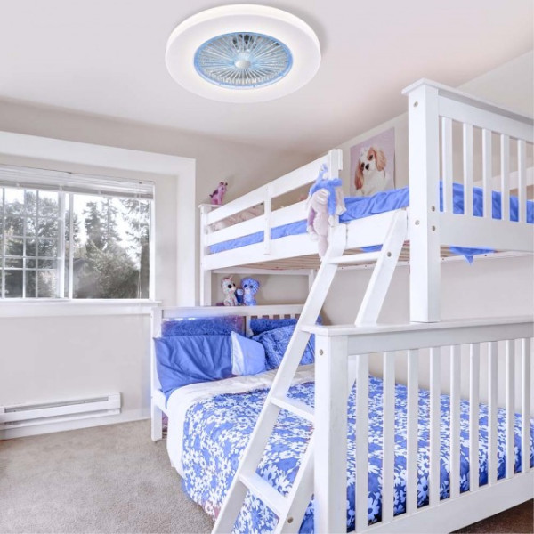 Ventilador de teto LED Coloque CCT (45W) M 3