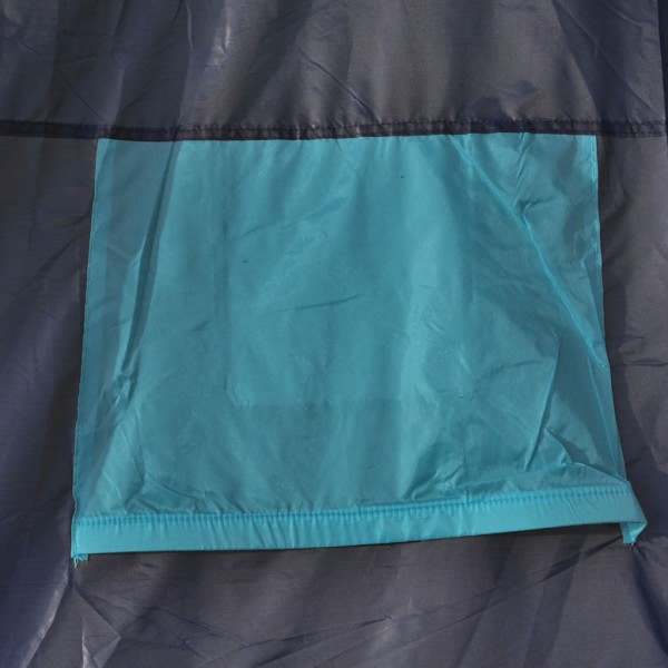 Tenda de campismo 9 pessoas tecido azul escuro e azul M 5