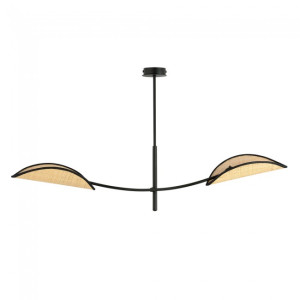 Lámpara de techo Flik Ratán (2 luces) H