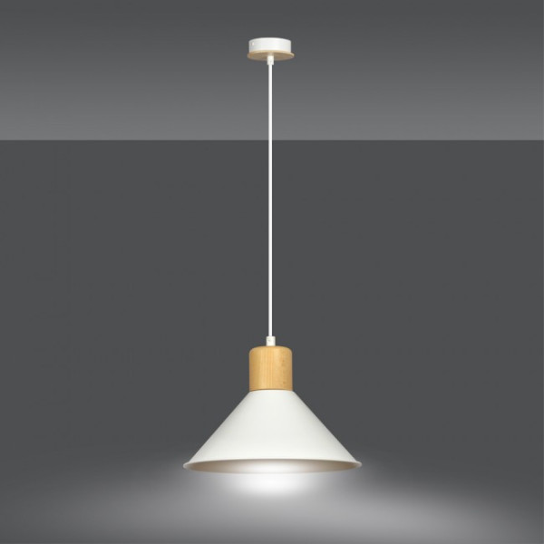 Lâmpada de teto Piamonte Branco M 5