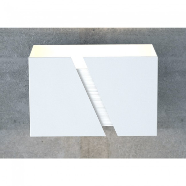 Aplique de pared Limpo Blanco M 4