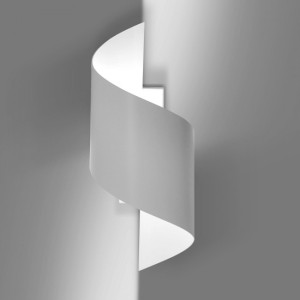 Aplique de pared Snape Blanco H