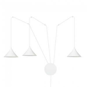 Aplique Cerremo Blanco (3 luzes) H