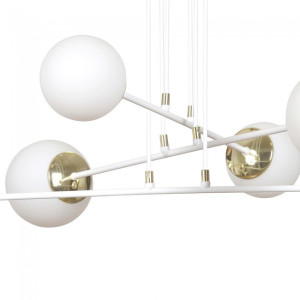 Lámpara colgante Signo Blanco (6 luces) H