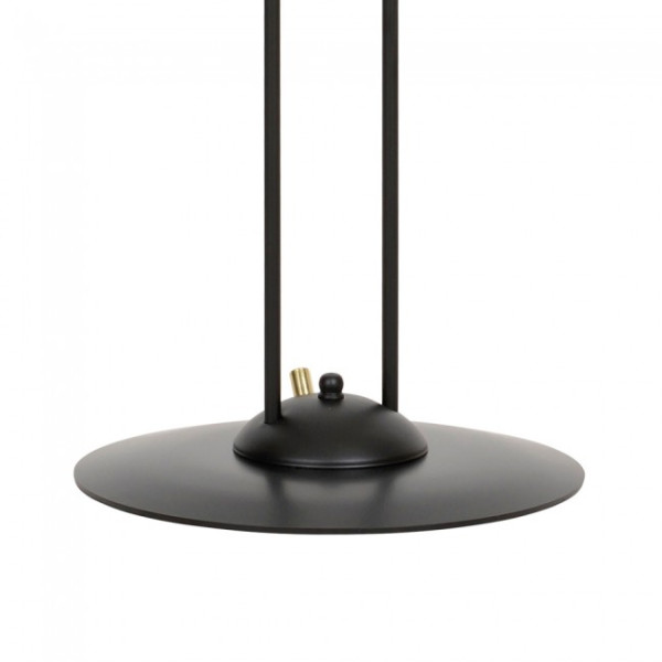 Lámpara de pie Balora Negro (2 luces) M 4